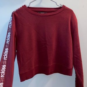 Pac sun crop sweatshirt